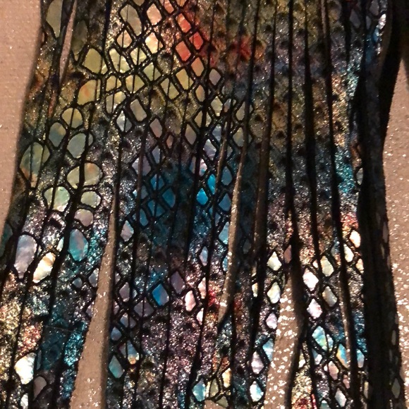 Mermaid leather choker - Picture 4 of 5